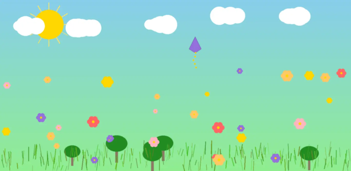 草地风筝飞扬的午后 - 17c一起起草视频