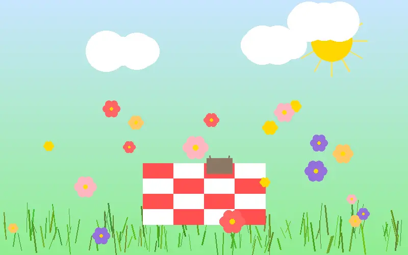 莫奈花园风格野餐布置 - 17c一起起草视频